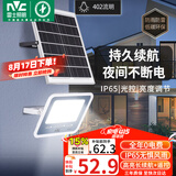 雷士（NVC）太阳能户外照明灯室外庭院灯路灯投光灯光控遥控402lm+约25m²