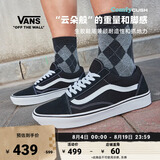 VANS范斯官方 升级款ComfyCush Old Skool经典黑运动鞋VN0A3WMAVNE 黑色 37