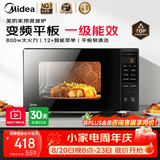 美的（Midea）家用微波炉 大平板底盘 智能菜单 20升 小型迷你微波炉变频一级能效易清洁内胆 京东物流 易清洁内胆