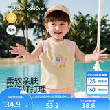 巴拉巴拉宝宝T恤无袖背心女童男童婴儿衣服2026新款夏装儿童上衣纯棉柔软