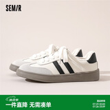 Semir德训鞋2026春夏休闲鞋外穿时尚运动鞋板鞋女SFYM233655 白色 36