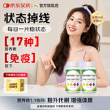 善存佳维片复合维生素矿物质 男女成人中老年维C维E维B族钙镁锌铁叶酸 【送礼推荐】佳维 120粒*2瓶 |全家营养一瓶补