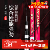 光威（GW）战鳍综合鱼竿青草鲢鳙鲤大物28调碳素轻硬野钓台钓竿钓鱼竿 4.8米+金属竿止+竿梢+送礼包