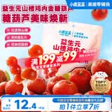 小鹿蓝蓝 益生元山楂棒棒糖鸡内金糖葫芦 儿童宝宝零食葫芦山楂棒棒 95g