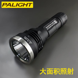 霸光之星霸光PL1800强光超亮手电筒26650远射充电式LED远程矿灯户外手电筒 白光大锂电一电一充套装