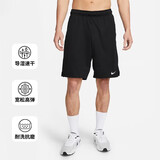 耐克NIKE男运动短裤9英寸 夏季针织短裤休闲裤宽松简约 DV9329-010黑S