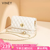 viney包包女包牛皮链条包轻奢百搭单肩斜挎包生日七夕情人节礼物送女友