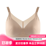 雪伦术后义乳专用文胸假乳房硅胶假胸透气光面胸罩内衣2105 裸肤色 80B