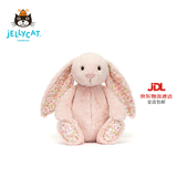 Jellycat花布邦尼兔动物毛绒玩偶兔子玩偶儿童娃娃送礼七夕情人节礼物 彻蕊（胭脂粉色） Medium