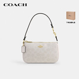 蔻驰（COACH）【品牌直供】女士NOLITA19经典标志手提单肩包白色CW426七夕礼物