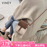 viney牛皮手机包洋气包包女包品牌单肩斜挎包生日七夕情人节礼物送女友