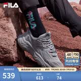 FILA斐乐女鞋跑步鞋火星二代复古老爹鞋运动鞋休闲慢跑鞋FILA MARS Ⅱ 合金灰-AL-F12W131116F 36