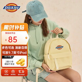 Dickies背包女初高中大学生双肩包多巴胺通勤上课旅行mini小书包清新黄色