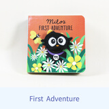 英文原版Milo's First Adventure Puppet Book 进口新奇特玩具书