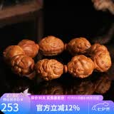妍韵珠宝精品橄榄核手串文玩核雕把玩件八方来财招财貔貅男女士款佛珠手链
