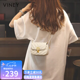 viney包包女包牛皮斜挎手机包洋气单肩链条包生日七夕情人节礼物送女友