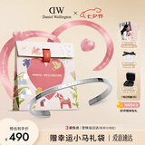 丹尼尔惠灵顿（DanielWellington）[七夕情人节礼物]dw手镯女经典星光银手镯小号情侣款DW004