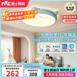 雷士（NVC）LED照明吸顶灯儿童氛围卧室灯健康护眼创意可爱童趣卡通龙猫蓝色