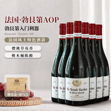 菲特瓦【连续7年金奖】法国原瓶进口红酒AOC干红葡萄酒礼盒中秋送礼 勃艮第丘干红 6支装