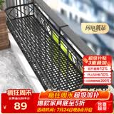 安尔雅花架阳台装饰多层家用置物架户外铁艺花架子客厅绿萝多肉花盆架