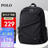 POLO商务双肩包男士旅行背包书包14/15.6英寸电脑包出差包生日礼物