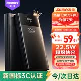 睿量（REMAX）【3C认证上飞机】充电宝20000毫安大容量22.5W快充便携移动电源适用苹果iphone17promax华为小米