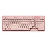罗技（Logitech）灵砚系列 K868S 三模客制化机械键盘 无线键盘 蓝牙键盘 客制化键盘 粉色 97键