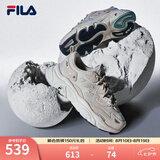 FILA斐乐女鞋跑步鞋情侣同款老爹鞋FILA MARS火星鞋男鞋休闲运动鞋 【女款】奶白/木薯粉-GT 38