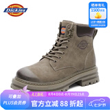 Dickies男士马丁靴高帮时尚男靴工装靴情侣靴男 浅咖色 41-男款