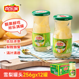 欢乐家糖水雪梨罐头 新鲜水果罐头礼盒送礼 解馋休闲零食 256g*12瓶
