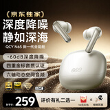 QCY N65【京东独家配色】入耳式蓝牙耳机无60dB降噪金标认证空间音频长续航适用苹果华为小米 钛金