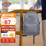 Dickies双肩背大学生通勤书包大容量初高中男女电脑包旅行包2026新款深灰