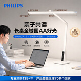飞利浦（PHILIPS）书桌大路灯台灯护眼灯学习专用学生儿童阅读工作A4L