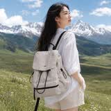 妙迪大容量高颜值双肩包女休闲轻便出游旅行包通勤电脑背包生日礼物