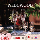 Wedgwood【七夕礼物】王薇薇VeraWang爱之结绳香槟对杯高脚红酒杯 公爵夫人香槟杯+烛台