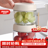 格娜斯玻璃密封罐食品级茶叶咖啡豆白糖储存罐迷你小号蜂蜜瓶零食坚果盒