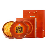 金九月饼 广式吴川 金九五仁金腿大饼1斤 中秋月饼礼盒装500g