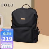 POLO双肩包女大容量背包14英寸电脑包学生书包通勤百搭送女友生日礼物