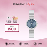 Calvin KleinCK精英款钢带石英中性腕表情侣手表25200415【七夕礼物】
