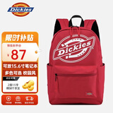 Dickies双肩包男士背包大容量书包男大学生通勤休闲旅行包15.6英寸电脑包