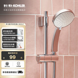 科勒（KOHLER） 手持花洒喷头淋浴花洒单喷头【五功能】莲蓬头 K-30251T-CP银色