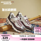Skechers斯凯奇儿童奶茶熊男女童运动鞋秋冬加绒熊猫鞋大童休闲鞋996212L 524L黑糖烤奶/BUGY-加绒 37