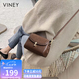 viney包包女包牛皮斜挎包洋气轻奢单肩手机包生日七夕情人节礼物送女友