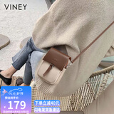 viney牛皮手机包洋气包包女包品牌单肩斜挎包生日七夕情人节礼物送女友
