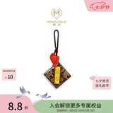 周大福MONOLOGUE独白暴富锦鲤富得流油足金黄金金币金章金片挂饰MR278 MR278