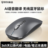 斯泰克（stiger）【全新顶配】AI语音有线鼠标轻音无线蓝牙鼠标语音打字翻译轻薄可充电办公鼠标适用于苹果ipad平板