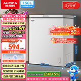 澳柯玛（AUCMA）150升单温冷柜家用减霜小冰柜冷藏柜冷冻柜小型冷柜卧式顶开冰箱一级能效BC/BD-150HY 以旧换新