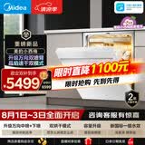 美的（Midea）【小西梅X7白】新一级水效 洗碗机嵌入式150升以上 万向喷臂 105℃热风烘干 晶焰速干