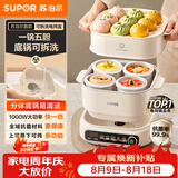 苏泊尔（SUPOR）电炖锅 煲汤锅电炖盅隔水炖辅食陶瓷燕窝家用全自动多功能锅蒸炖一体2.5L分体可拆新款DZ25YC889