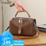 viney牛皮包包女包大容量枕头包轻奢斜挎单肩生日七夕情人节礼物送女友